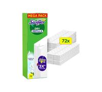 Swiffer Recharges lingettes sèches Balai Attrape-Poussière 72 unités Parfum Febreze longue durée