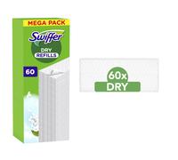 Swiffer Lingettes Fresh pour balai attrape poussière - Mega Pack - Lot de 60