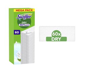 Swiffer Lingettes Fresh pour balai attrape poussière - Mega Pack - Lot de 60
