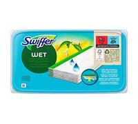Swiffer Lingettes Humides Pour Sol, 10 Lingettes Nettoyantes, Attrape-Poussière, Nettoie En Profondeur Et Retient La Saleté, Élimine Jusqu'a 99.9% Des Bactéries