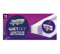 Swiffer Lingettes Wetjet de Nettoyage pour Sols par 12 Lingettes