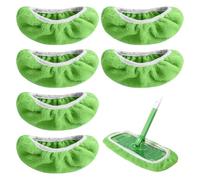 Swiffer Lot de 12 serpillères humides pour serpillère Swiffer - Pour serpillère humide et sèche - Kit de démarrage - Serpillère - Recharge