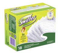 Swiffer Lot De 2 Boîtes De 18 Chiffons Secs Anti-Poussière Olympia