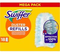 Swiffer Lot de 3 paquets de 18 recharges pour attraper et refermer 3 fois plus de poussière et de poils que les plumeaux traditionnels