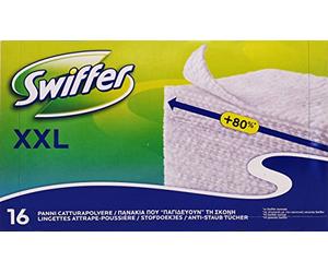 Swiffer Lot de 6 chiffons anti-poussière, recharge maxi 16 pièces