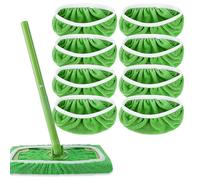 Swiffer Lot de 8 serpillères pour balai Swiffer Sweeper Mop - 25,4 x 11,5 cm - Serpillères sèches et humides - Serpillères universelles pour le nettoyage des surfaces