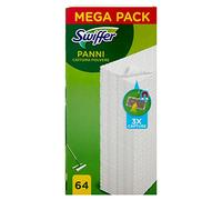 Swiffer Mega Pack Chiffons Capture Poudre, 64 chiffons