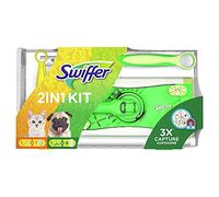 Swiffer Pack édition limitée – 1 balai, 8 recharges, manche de plumeau, 1 recharge de plumeau