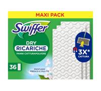 Swiffer Recharges lingettes DRY – Capture-poussière – 36 pièces