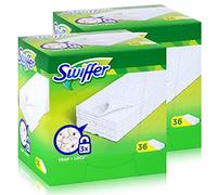 Swiffer Recharge de lingettes sèches "Olympia", lot de 2 (2 x 36 lingettes)