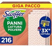 Swiffer Recharges Capture-poussière pour balai 216 pièces, pour attraper et piéger la poussière (36 x 6)