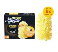 SWIFFER - Recharges Innovantes Attrape-Poussière 3D pour Nettoyage Efficace et Rapide (Pack de 5) - Lot de 3 - vendu par Lot