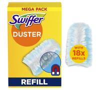Swiffer Recharges pour plumeau Duster – Attrape 3× plus de poussière et cheveux – 18 unités