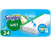 Swiffer Wet lingettes nettoyantes, Recharge, Pure fraîcheur Noir