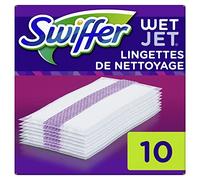 Swiffer WetJet Balai Spray Recharges 10 Lingettes pour Tous Types De Sols