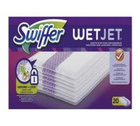 Swiffer WetJet Balai Spray Recharges Lingettes Pour Tous Types De Sols Lot de 2 (2 X 20 = 40 Pièces) carrelage