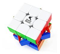 Swift Block Cube Magique Magnetique 3x3x3, 355s Speed Cube Original avec 48 Aimants & 5 Niveaux de Réglage Elasticité & IPG en Forme d'Aile & Brevet Cabines Magnétiques pour Enfants Adultes