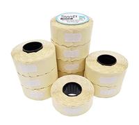 Swift étiquettes Blanche Peelable 26 x 12 mm pour pose avec pistolet 20 rouleaux soit 20,000 pièces