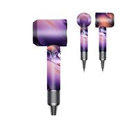 Swift Lot d'autocollants pour sèche-cheveux - Résistant à la transpiration, autocollant - Protection contre les rayures et la décoration - Violet avec dégradé de couleur
