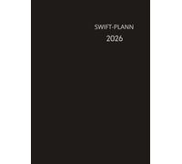 SWIFT-PLANN 2026 Weekly Planner, Large 8" x 11", Organizer, Black Edition Vol.1