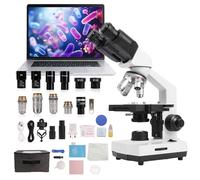 Swift SW320B Microscope binoculaire 40X-5000X avec caméra 2MP