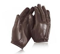 Swift Wear Gants de protection en cuir résistants aux coupures et ignifuges pour la police, doublés en Kevlar, résistance à la chaleur, sécurité SIA, marron, 2XL (Pack of 1)