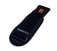 SwiftBand Protecteur d'écran et bracelet universel pour Apple Watch, Fitbit, Garmin, Amazfit, Fossil, Samsung etc, Noir, S/M, Moderne