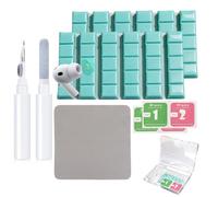 Swiftctrl Kit de Nettoyage pour Téléphone, Écouteurs et Port de Charge avec Pâte Nettoyante, Outil Multifonction et Chiffon en Microfibre, AirPods, Connecteurs USB-C, Haut-parleurs, iPad et Clavier d'