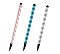 Swiftctrl Pack de 3 Stylets Tablette 2-en-1 Universel, Stylet Tactile Magnétique Haute Précision Compatible avec la Plupart des Écrans Tactiles iPhone/iPad/Samsung/Lenovo/Microsoft/Huawei/Xiaomi