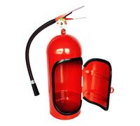 Swiftelle Mini-Bar extincteur, Porte-Bouteille de vin créatif en Forme d'extincteur, boîte de Rangement pour Whisky, décoration de Bar, Porte-Bouteille Portable Polyvalent(Red2)