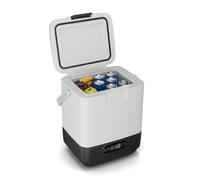 Klarstein Glacière SwiftFrost 12L – jusqu'à -20°C – 12V/230V – Écran LED – Blanc