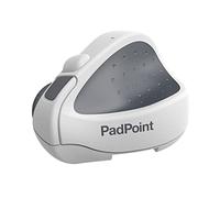 Swiftpoint PadPoint Wireless Mouse Made for iPad Pro, Air, MacBook & Tablet | Mini Ergo Pen Grip | Compatible with Apple Pencil, Magic Keyboard & Logitech Folio | Bluetooth & Rechargeable