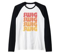 Swig Heart Éventail de Boisson avec Mot préféré Manche Raglan