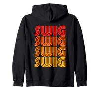 Swig Heart Éventail de Boisson avec Mot préféré Sweat à Capuche