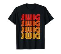 Swig Heart Éventail de Boisson avec Mot préféré T-Shirt