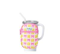 Swig Life Pochette pour bouteille d'eau avec sangle réglable, sac banane pour bouteille d'eau avec poche pour téléphone à fermeture éclair, accessoires pour gobelet (Pitch Hit Run), Pitch Hit Run