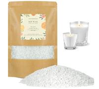 SWIGRANCE Granulés de cire de soja - 908 g - Fournitures de fabrication de bougies en cire de soja naturelle - Pour la fabrication de piliers, récipients et bougies moulées - Cire de SOJA