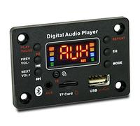 Swiixxer 1 Pcs Module Bluetooth Car Audio Mp3 Décodeur Conseil Fonction Microphone Externe