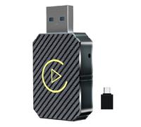 Swiixxer 2 en 1 CarPlay Box Android Auto Convertisseur CarPlay sans Voiture Android Smart Box Adaptateur sans Adaptateur de Voiture