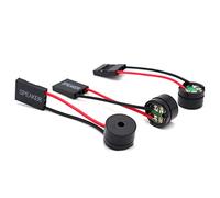 Swiixxer 20 PièCes PC Carte MèRe Mini Haut-Parleur Ordinateur de Bureau Housse de Protection Bricolage Code Interne Mini Prise Buzzer