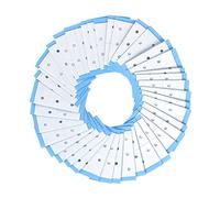 Swiixxer 36 Bandes de AdhéSif Double Face avec Cinq Petits Trous Respirants pour Perruque, Postiche, Morceau de Cheveux