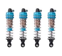 Swiixxer 4 PièCes Amortisseur en MéTal pour Xinlehong Q901 Q902 Q903 9130 9135 9136 9137 9138 1/16 PièCes de Mise à Niveau de Voiture TéLéCommandéEs, 2