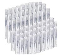 Swiixxer 60 Mini Flacons de Pulvérisation, 3 Ml 5 Ml, Mini Flacon de Pulvérisation en Plastique Transparent Vide, Petits Récipients D'Échantillon Vides