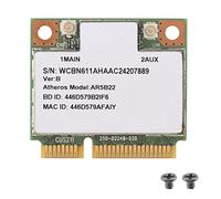 Swiixxer AR9462 AR5B22 WB222 Demi-Mini PCIe 300Mbps + Bluetooth4.0 WLAN WiFi Carte sans