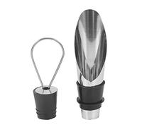 Swiixxer Bouchon de Vin en Acier Inoxydable Verseur de Vin en MéTal Coulant la Barre de Drainage