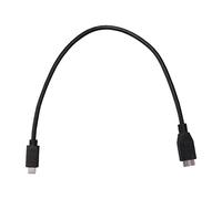 Swiixxer Câble de Disque Dur, Câble de DonnéEs USB 3.1 Type-C Mâle vers USB 3.0 Micro-B Mâle pour TéLéPhone Tablette