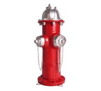 Swiixxer Fausse Statue de Bouche D'Incendie pour Que Les Chiens Fassent,Statue D'Entraînement au de Chiot, Statue de Bouche D'Incendie Extérieure, Décorations de Jardin et de Cour