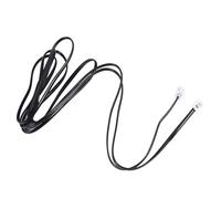 Swiixxer RJ11 6P4C Cable Cordon de Telephone ADSL Modem 2 Metres