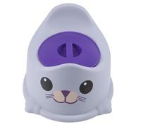 Swiixxer SièGe D'Apprentissage de Pot avec Dossier Pot Portable pour Enfants Toilette GarçOn Tabouret de Pot Mignon pour GarçOns - Violet