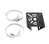 Swiixxer Support de CaméRa Vertical Universel pour sur Poteau Support de Mural pour CaméRa de SéCurité CCTV DôMe PTZ (A)